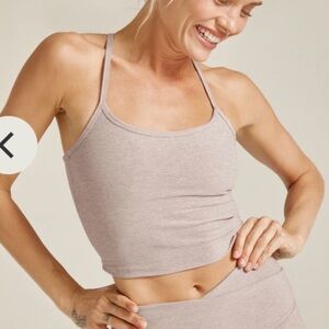 Spacedye Slim Racerback Cropped Tank